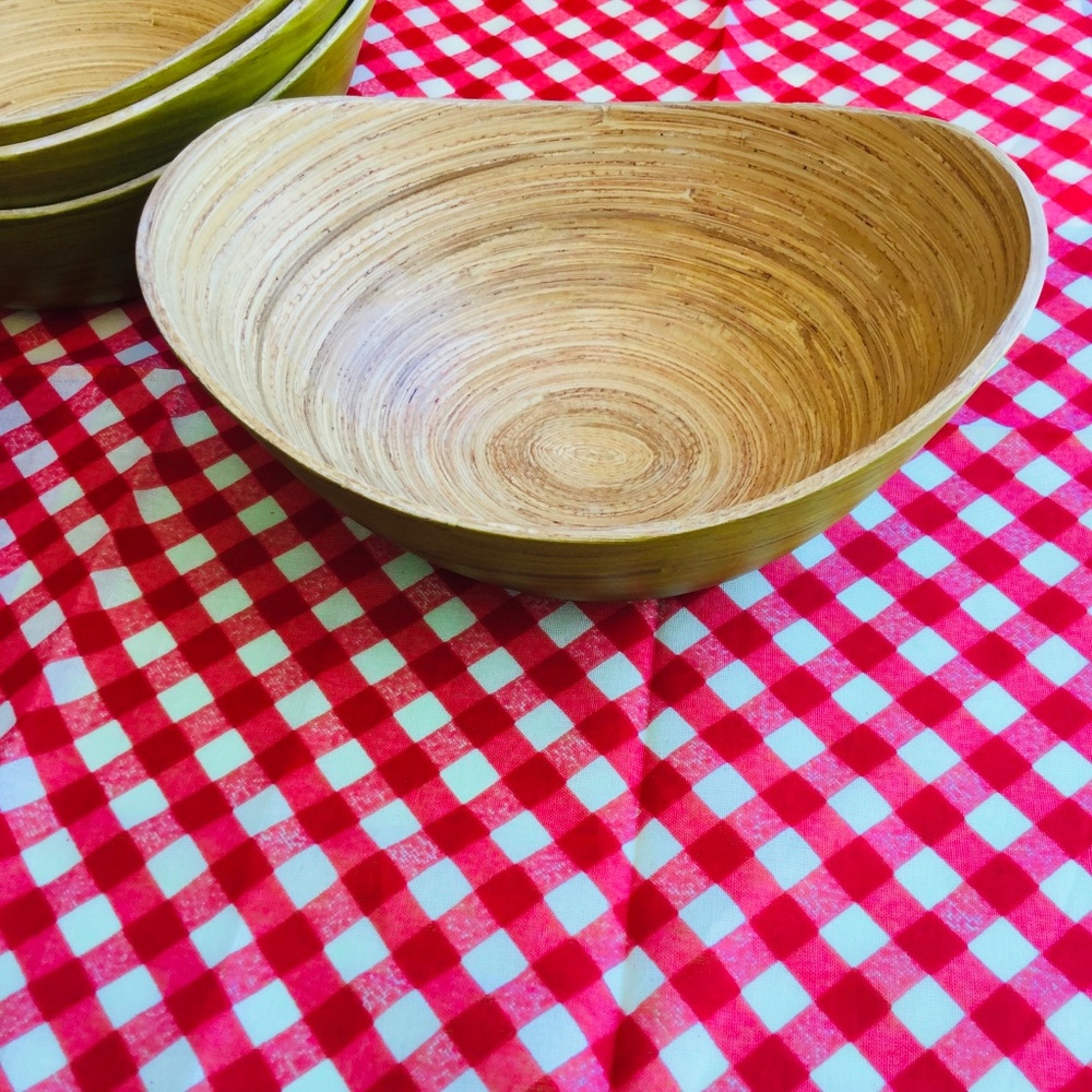 Bamboo bowl  Ⓜ️